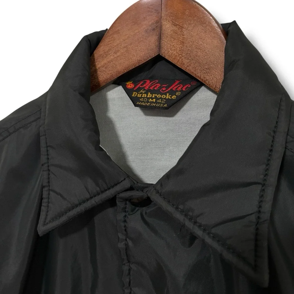 Vintage Y2K The Bluegrass Ramblers Band Coaches Jacket Snap Up Size M 24x28 - Picture 5 of 6